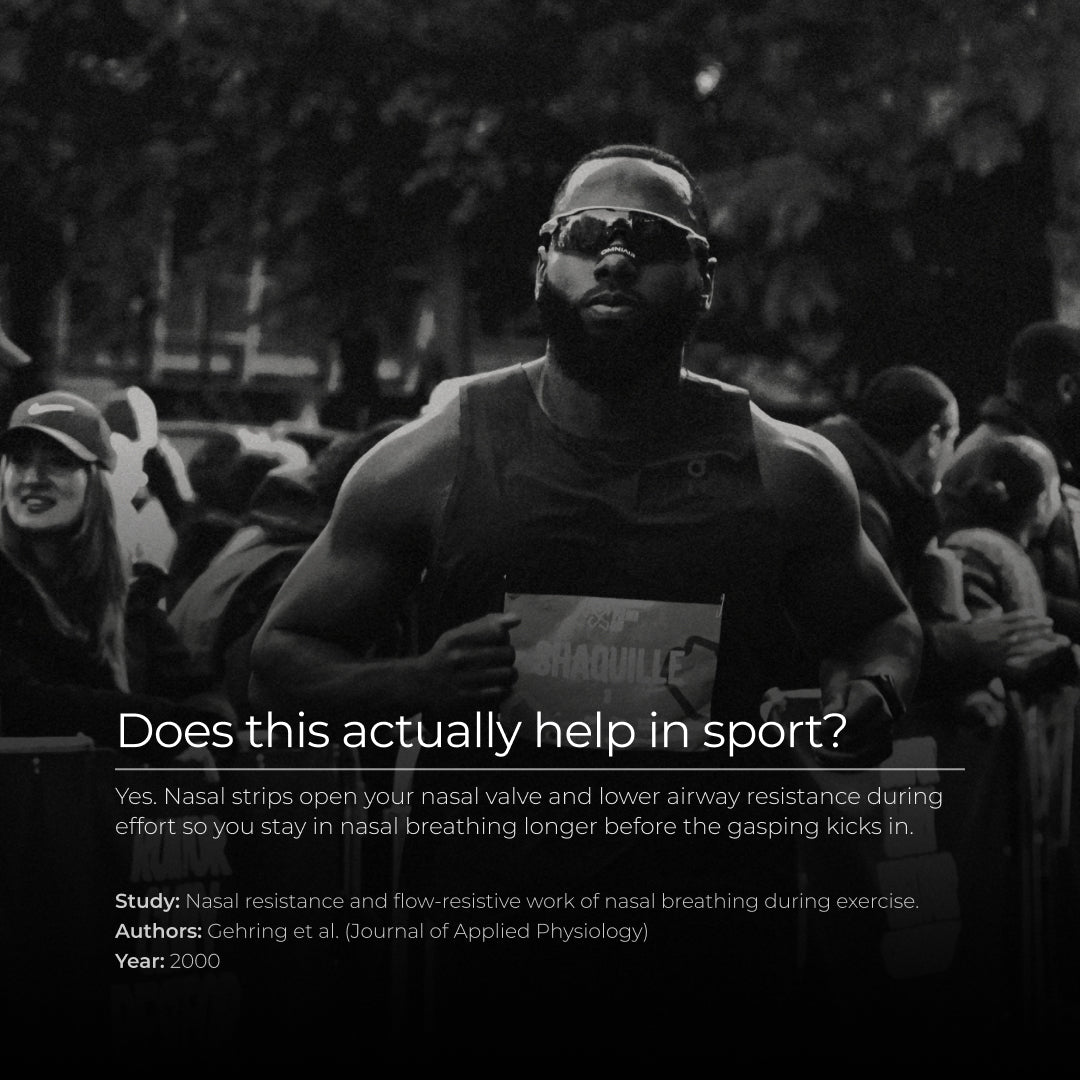 Nasal Strips - Sport | Black