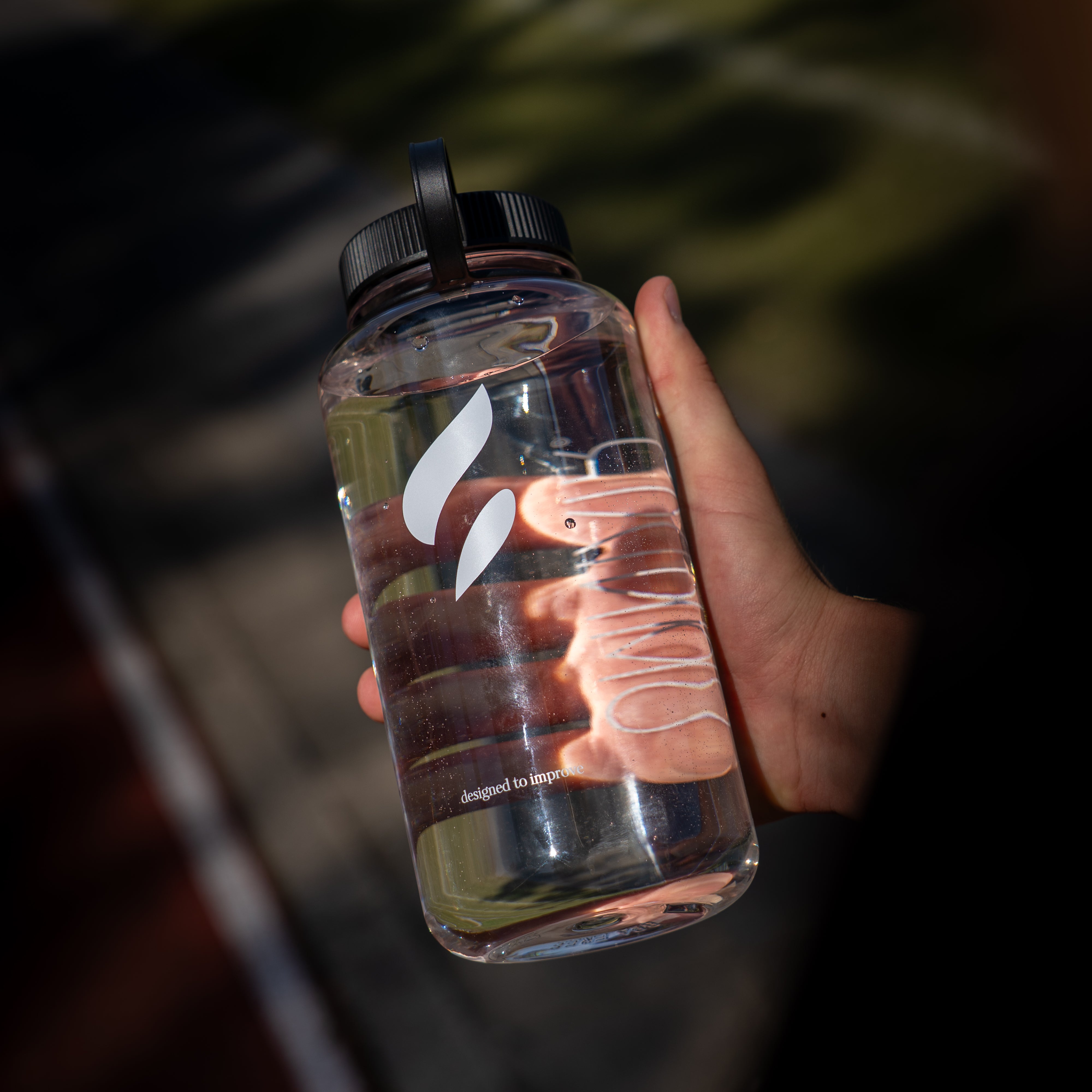 BPA-Free Water Bottle Transparent