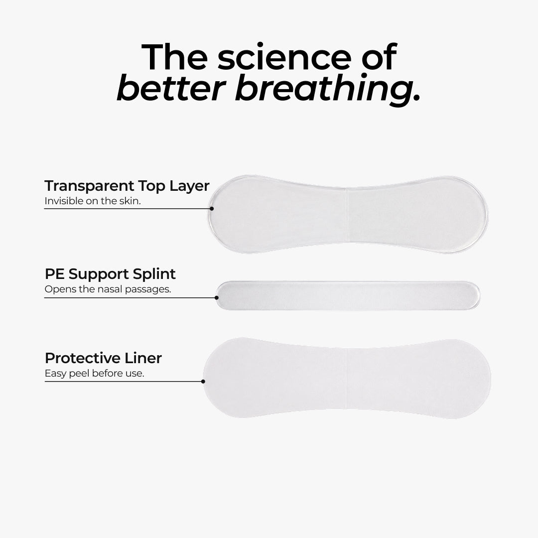 Nasal Strips - Daily | Transparent
