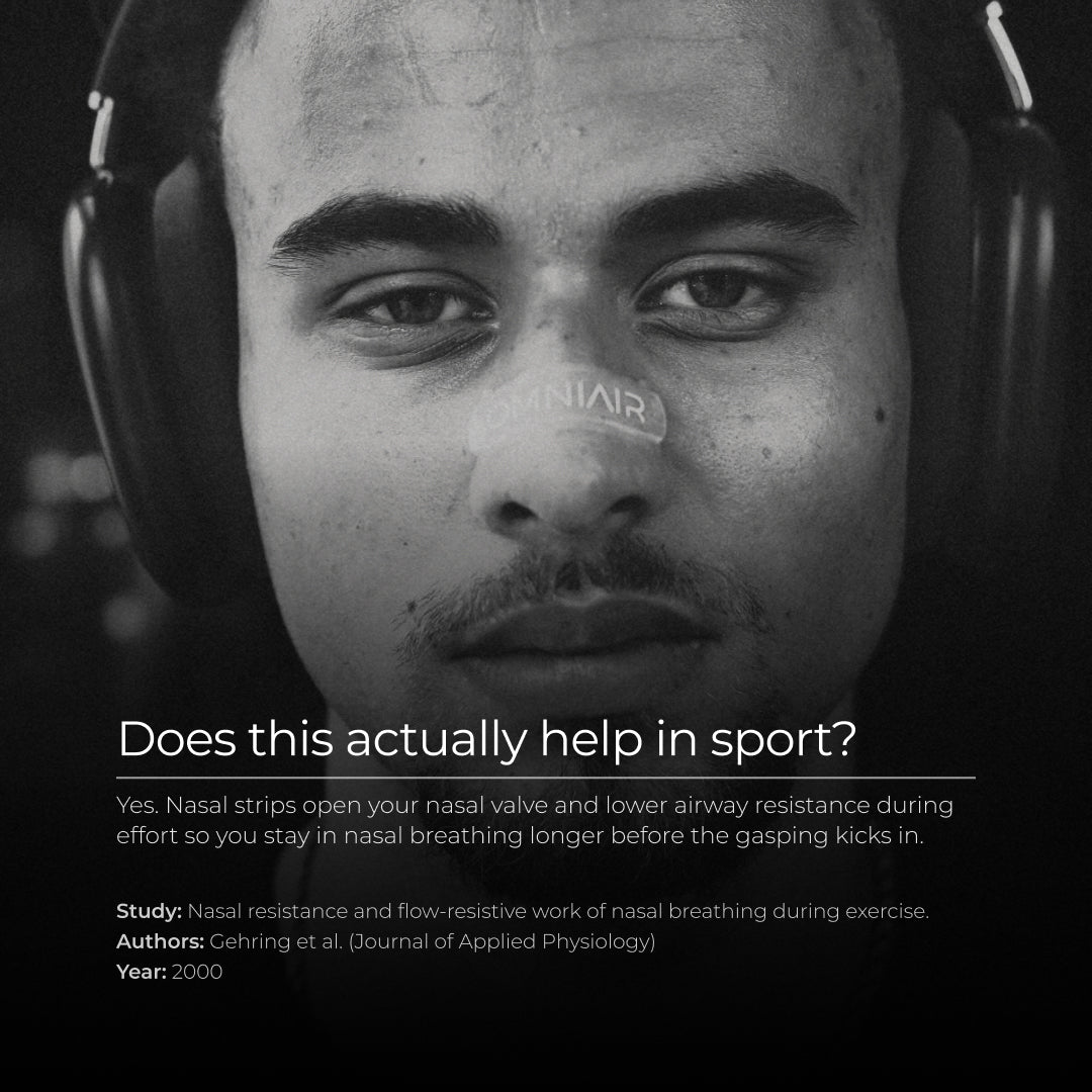 Nasal Strips - Sport | Transparent