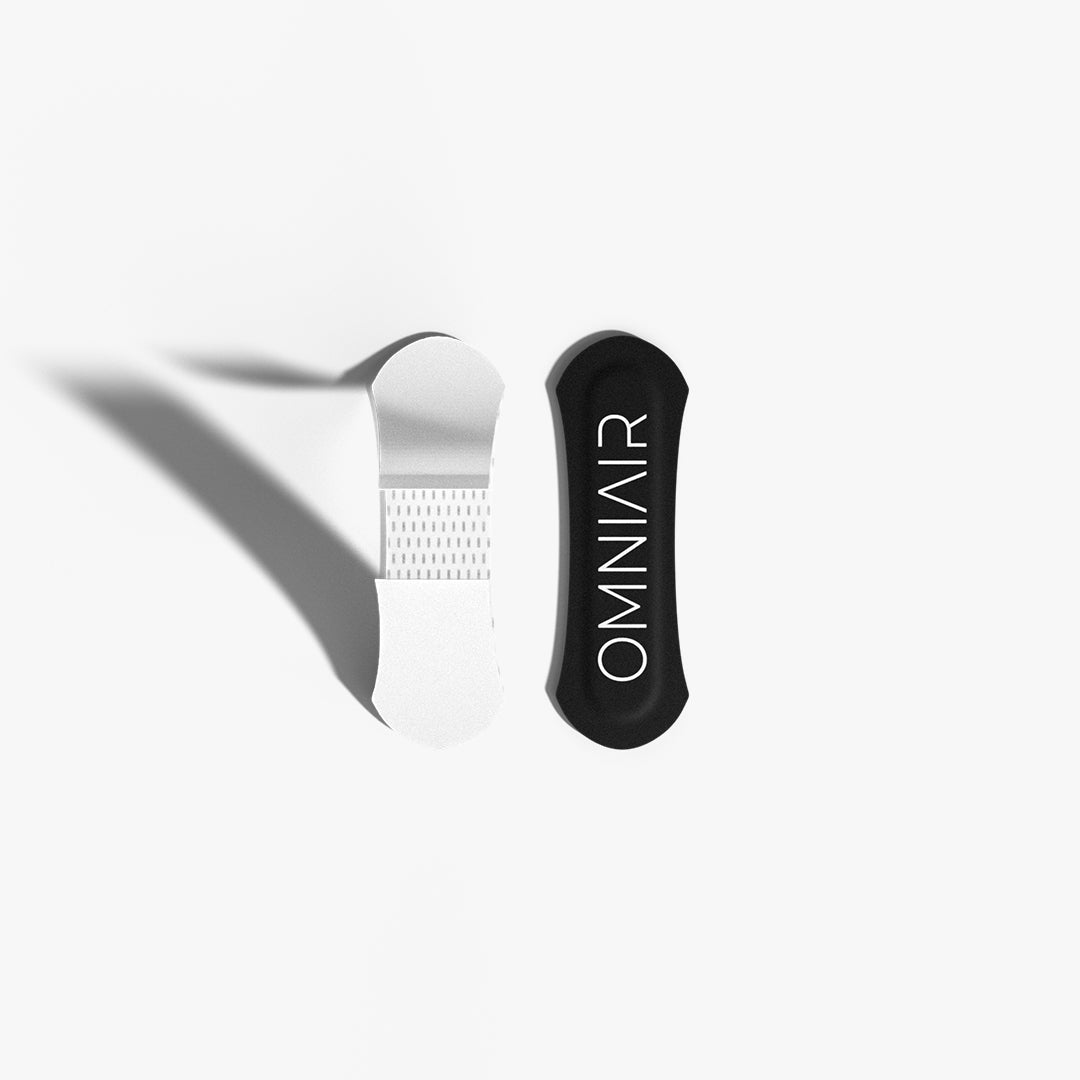 OMNIAIR Daily Nasal Strip Black – open nasal passages for better breathing