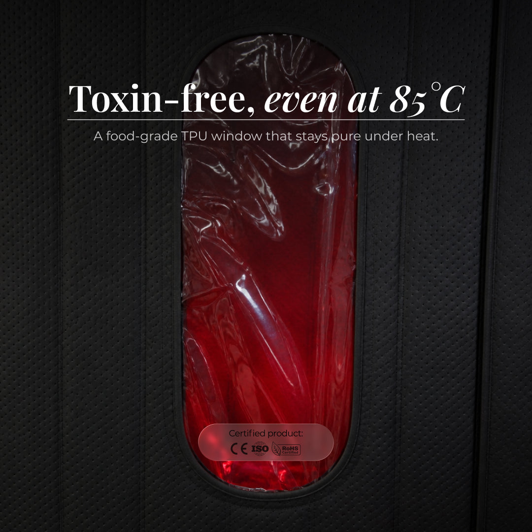 Home Sauna Pod Black