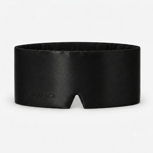 Sleepmask Black | 22 Momme Mulberry Silk
