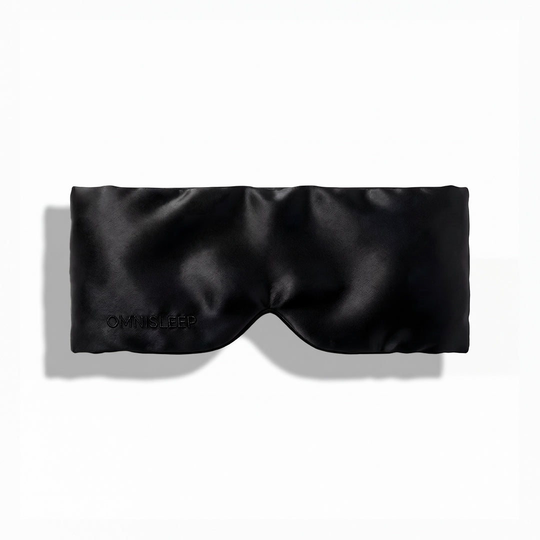 Sleepmask Black | 22 Momme Mulberry Silk