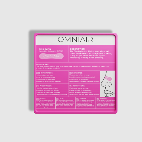 Small Pink Nasal Strips