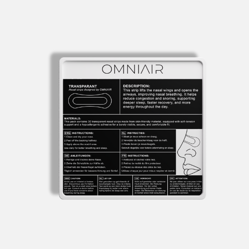 Nasal Strips - Daily | Transparent