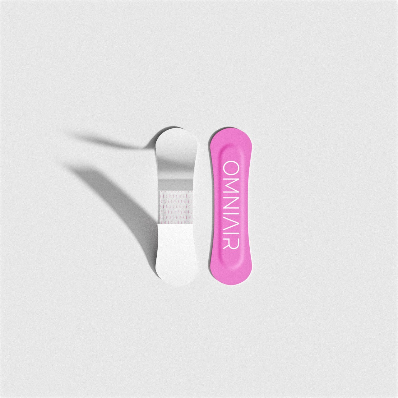 Small Pink Satin Nasal strips